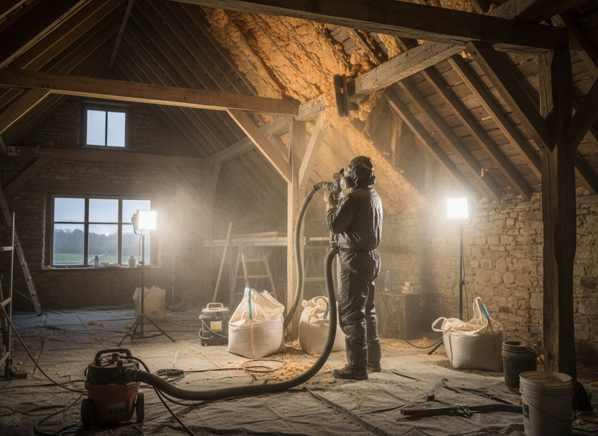 24/7 Spray Foam Removal in Barnstaple, Devon
