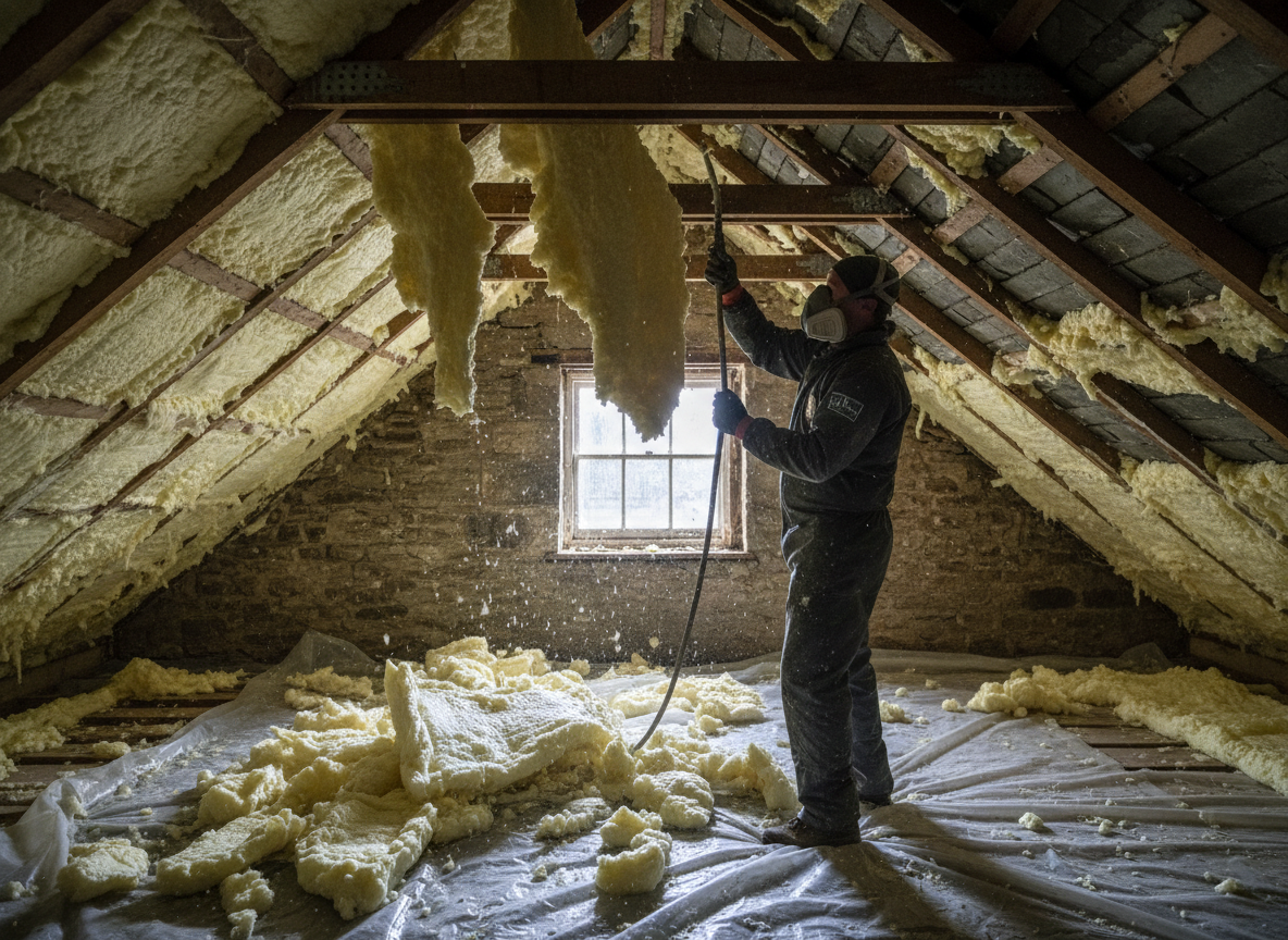 Spray Foam Removal in Bideford